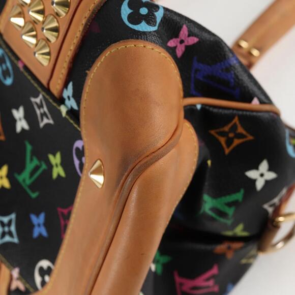 LOUIS VUITTON Monogram Multicolor Courtney MM Bag Black M45642 - Picture 12 of 16